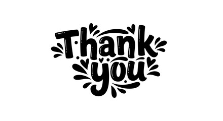 Obraz premium Thank you card design template for appreciation gratitude and special thank you message note idea