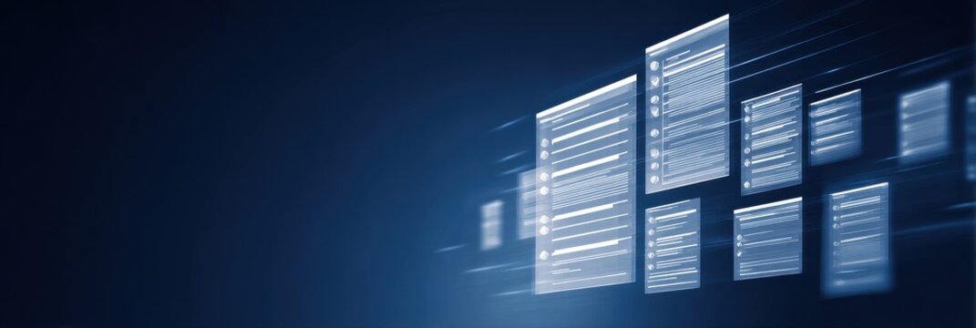 A systemic blueprint combining policy metrics monitoring screens approval progress a management system backbone profile summary and a structured checklist