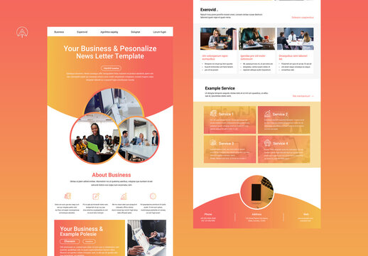 Business News Letter Template