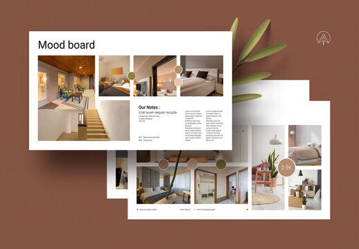 Minimal Mood Board Layout