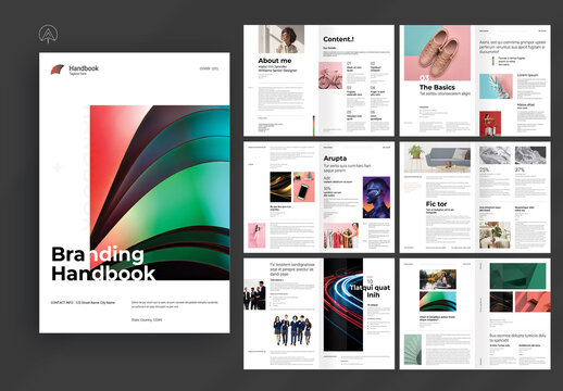 Branding Handbook Brochure Template