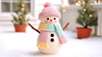 おもちゃの雪だるま