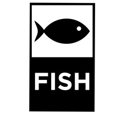FISH VECTOR ICON