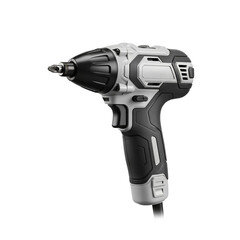 Electric screwdriver in modern design for construction and repair tools  