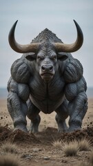 Obraz premium buffalo in the wild