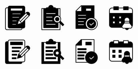 Accounting icon on white background. Vector logo acccunting illustration.