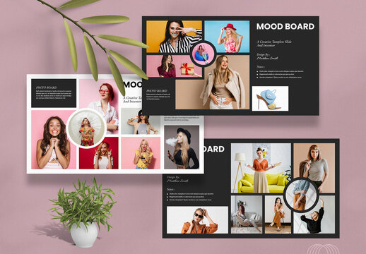 Brand Mood Board Layout