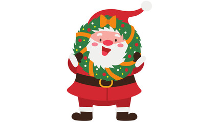 Illustrative Playful Merry Christmas