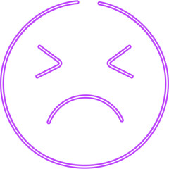 Emoji Handdraw Neon Decoration