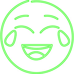 Emoji Handdraw Neon Decoration