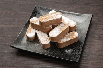 日本の伝統駄菓子、麦こがし