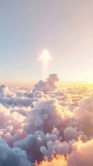 Heavenly Clouds at Dusk