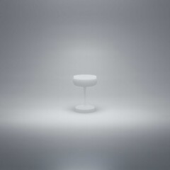 Modern White Stool Furniture Minimalist Design