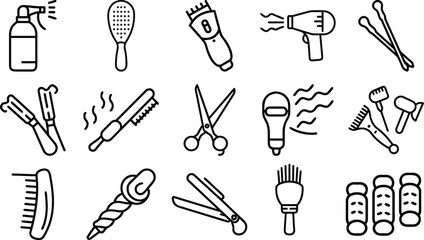 Hair styling tools and accessories