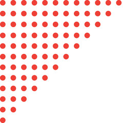 Flat Dot Corner Decoration