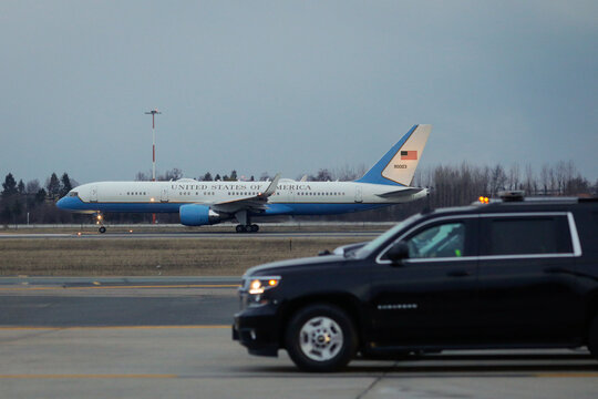 Boeing C32 Air Force Two or the plane carrying the Vice President of the United States of America.