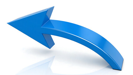 Blue arrow pointing rightward