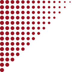 Flat Dot Corner Decoration 