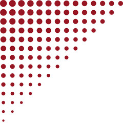 Flat Dot Corner Decoration 