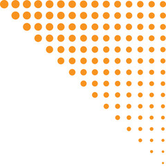 Flat Dot Corner Decoration 