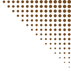 Flat Dot Corner Decoration 