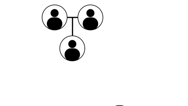 family tree chart of life relationship scheme illustration