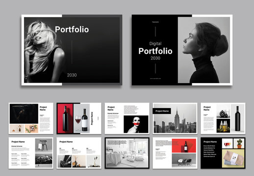 New Digital Portfolio Layout