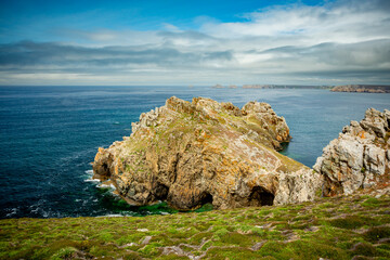 Pointe de Dinan view in Bretagne, France