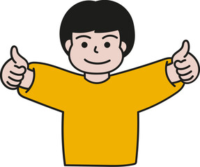 엄지척