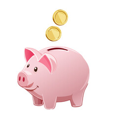 Vector Image of Broken Budget