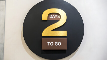 Countdown to event: two days left
