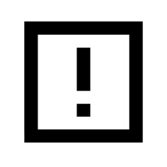 Error Square Icon