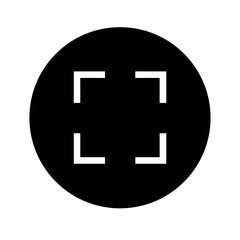 Fullscreen Circle Icon