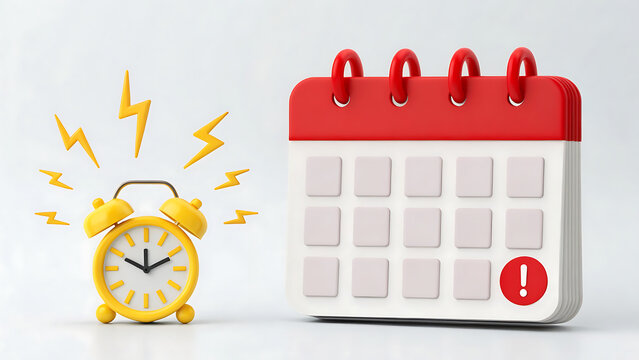 Urgent reminder on calendar