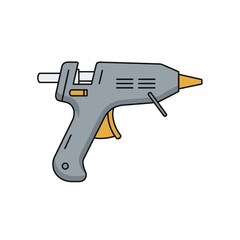 Handheld Hot Glue Gun for Craft Projects.