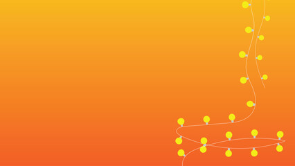 vector design of a fairy light