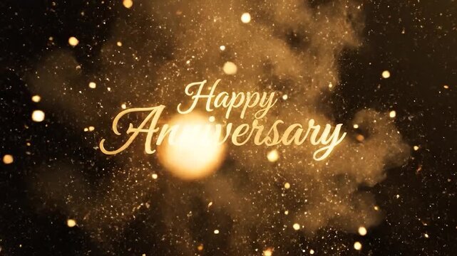 Golden Anniversary Celebration - Sparkling Wishes and Joyful Moments.