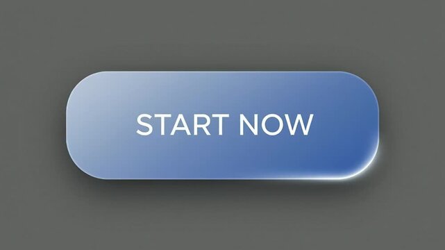 Animated sequence of blue 'Start Now' buttons appearing in a grid layout against a gray background