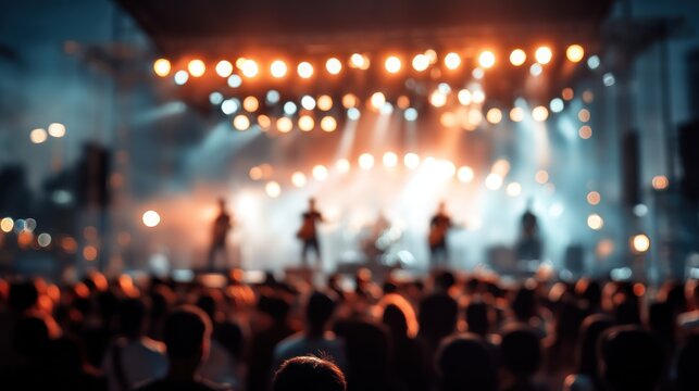 Music concert stage