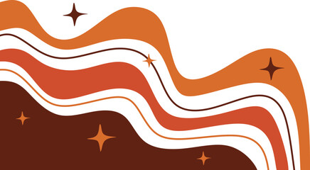 Retro Corner with Line