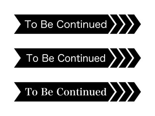 「To Be Continued」矢印素材セット