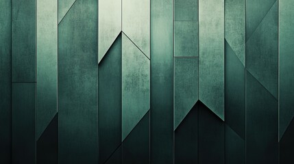 A set of modern abstract backgrounds featuring geometric patterns with a green gradient. Includes pixelated mosaic and vertical bar designs, ideal for tech, digital, and futuristic concepts.