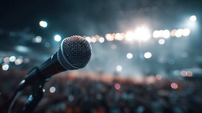 Microphone stage event