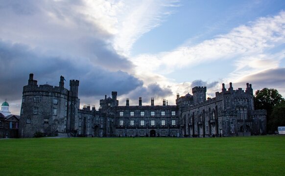 A Picturesque View of Kilkenny Castle in Ireland