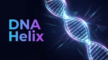 DNA Helix Modern Banner Design