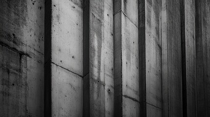 A collection of tall, vertical images showcasing minimalist concrete architecture. Featuring dramatic angles and light, these are perfect for phone wallpapers and social media stories.