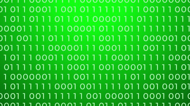 Binary code digital abstract background featuring streams, representing data, programming, encryption, coding, machine language, algorithms.