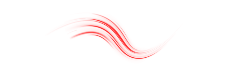 Png neon rays vector abstract background. Red Futuristic technological style. Png Abstract background with speed lines. Vector illustration. Futuristic. The light lines of the road are red