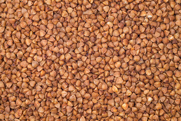 Buckwheat groats as a texture
