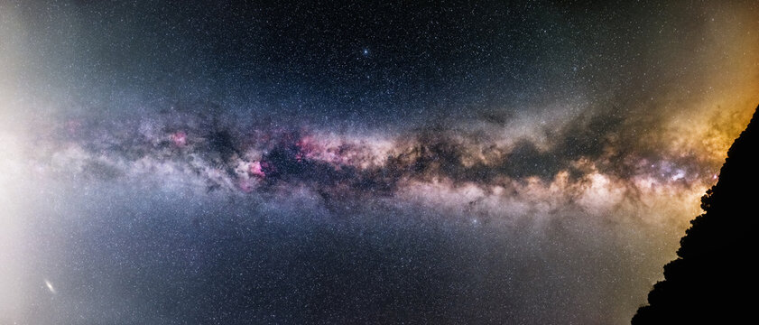 Astrophotography Panorama of the Milky Way in Ultra High Resolution
